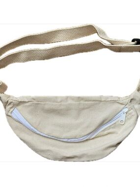 Cotton inc mini Canvas Fanny Pack nwot
